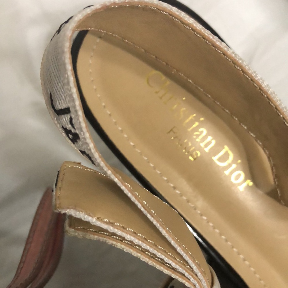 Christian Dior Ja’ Dore Slingback size 41 D (US 8-8.5 ) - Picture 3 of 10